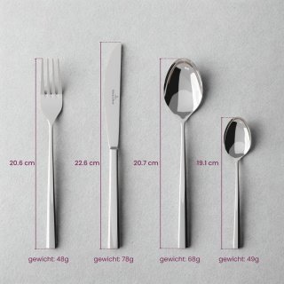 Villeroy & Boch Piemont 24-delig bestekset 18/10 staal
