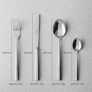 Villeroy & Boch Piemont 24-delig bestekset 18/10 staal