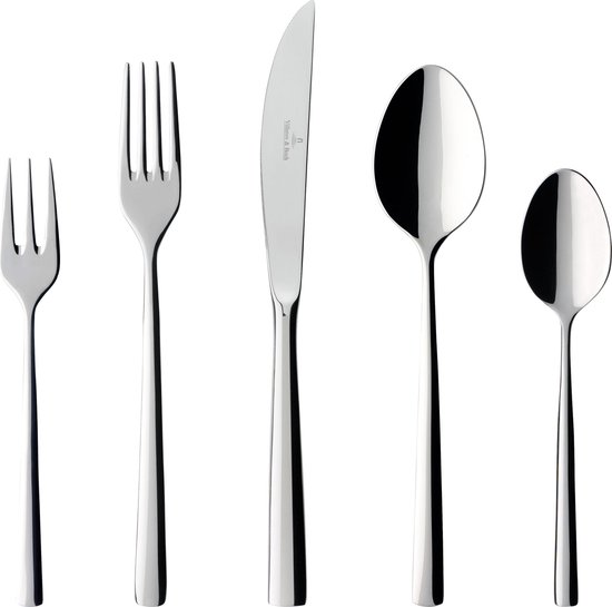 Villeroy & Boch Piemont Bestekset 30-delig 18/10 staal review