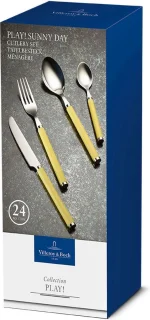 Villeroy & Boch Play! Sunny Day bestekset 24-delig