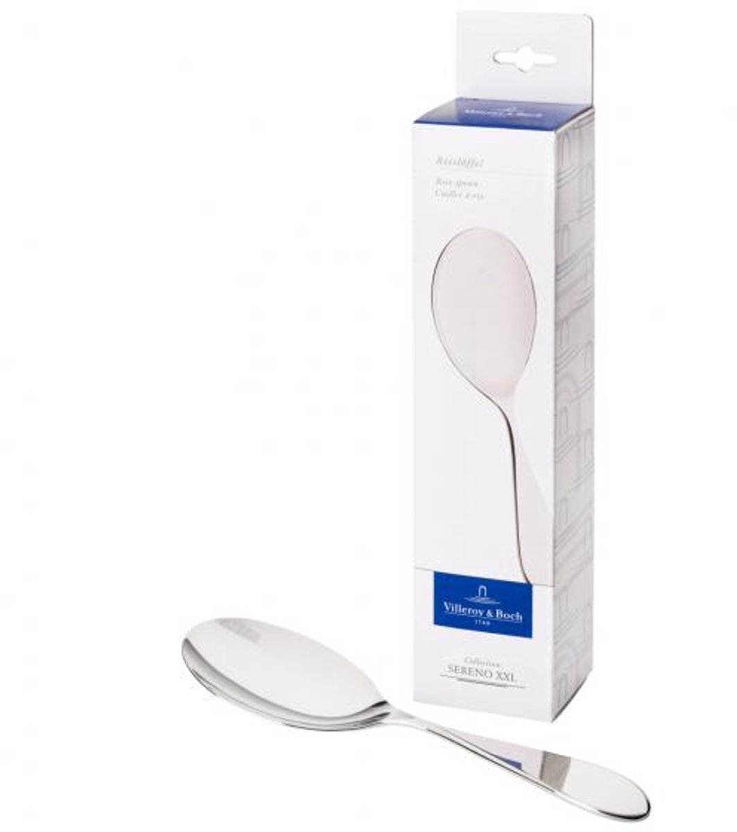 Wat vinden we goed aan de Villeroy & Boch Sereno XXL Rijstlepel RVS