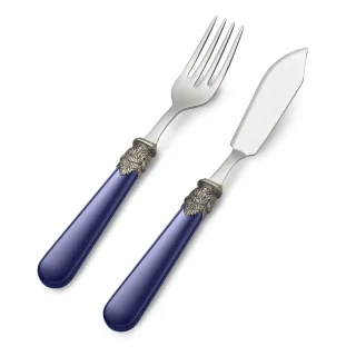 Visbestek blauw