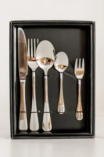 VL HOME bestekset roestvrij staal 20-delig voor 4 personen zilver