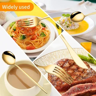 Western Cutlery Bestekset 24-delig Goud