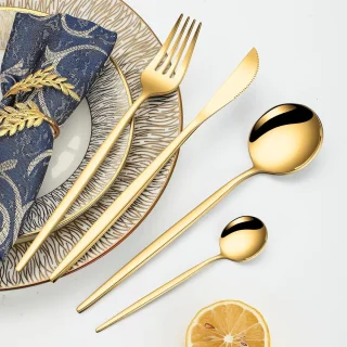 Western Cutlery Bestekset 24-delig Goud