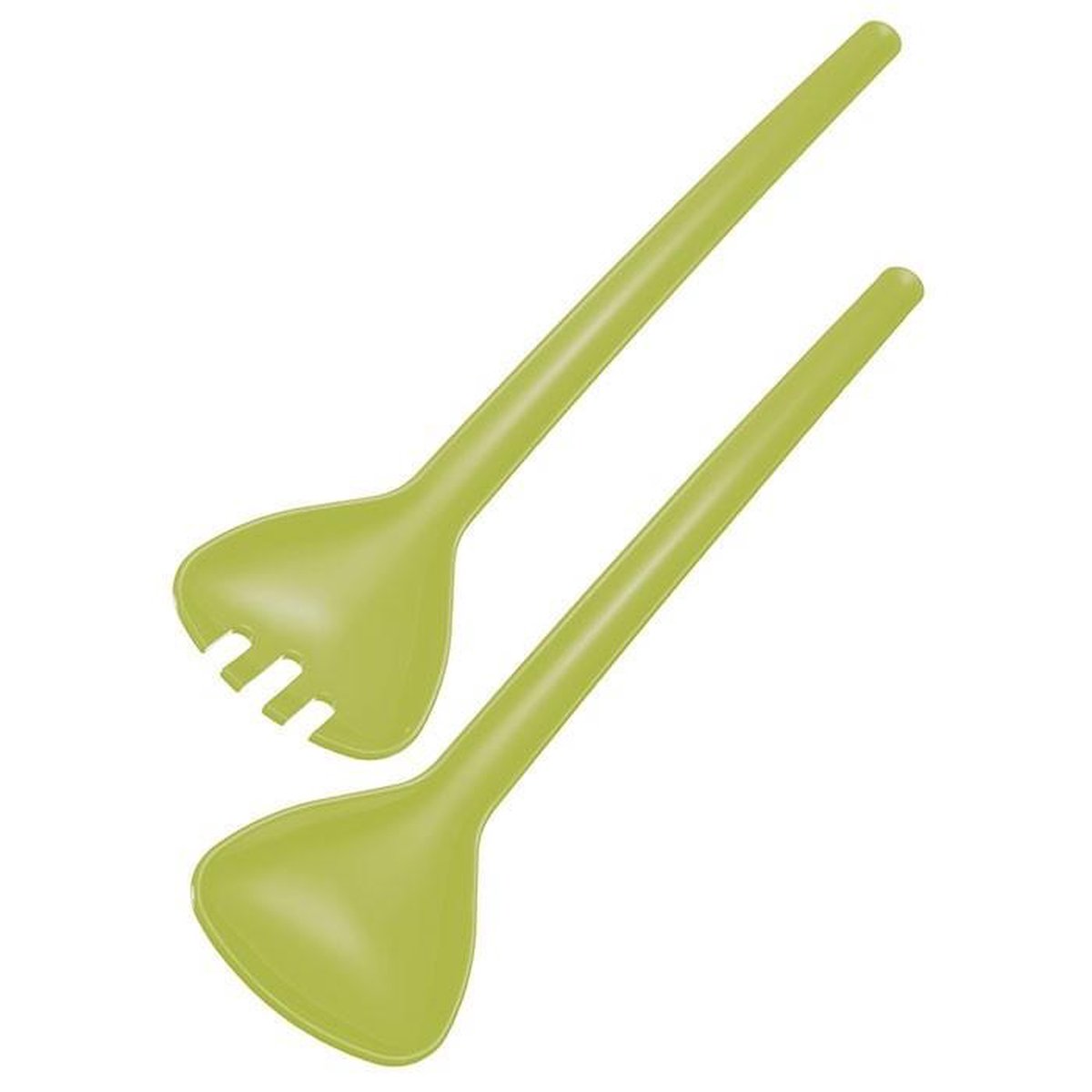 Wat vinden we goed aan de Westmark Traditionell Saladelepel Kunststof Groen/Wit