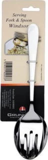 Windsor Serveerset Lepel & Vork RVS