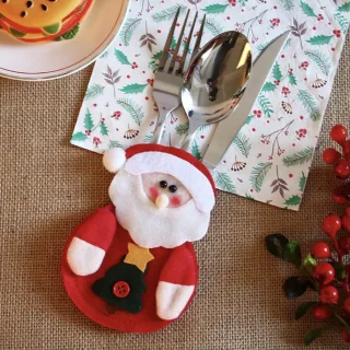 Without Lemons Kerstbestek houders set van 4