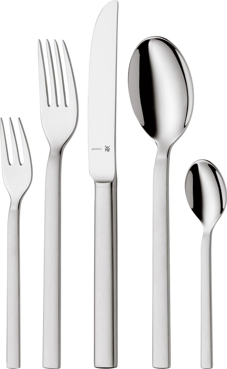 De WMF Lyric Bestekset 66-delig Cromargan Protect in één oogopslag