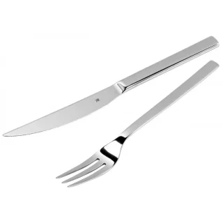 WMF Nuova Bestekset 12-delig steakmes en vork voor 6 personen