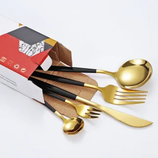 Zandarix Bestekset 30-delig RVS Goud
