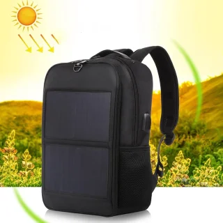 Zonnemacht Rugzak met Speaker en Solar USB Oplader