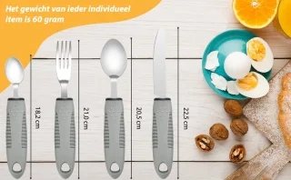 Zorghelden Aangepast Bestek Luxe 4-delig