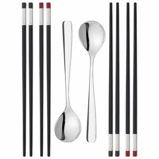 ZWILLING Chopstick eetstokjes en lepels set 6-delig