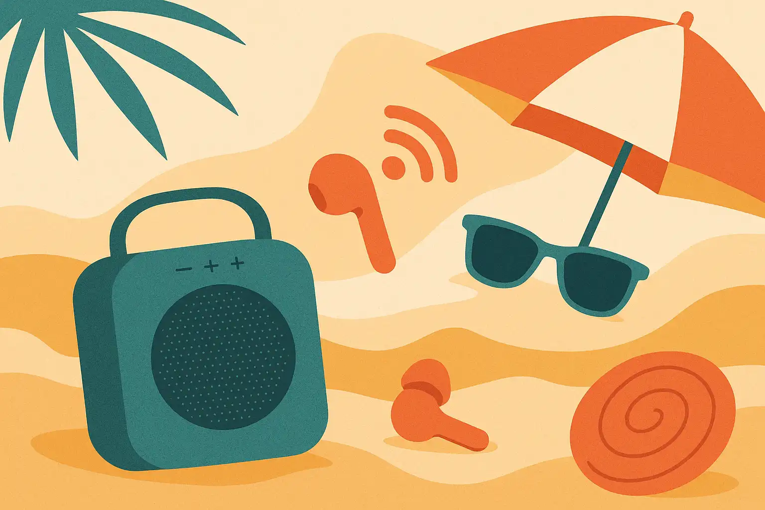 Deze bluetoothspeaker accessoires maken jouw zomerse stranddag compleet