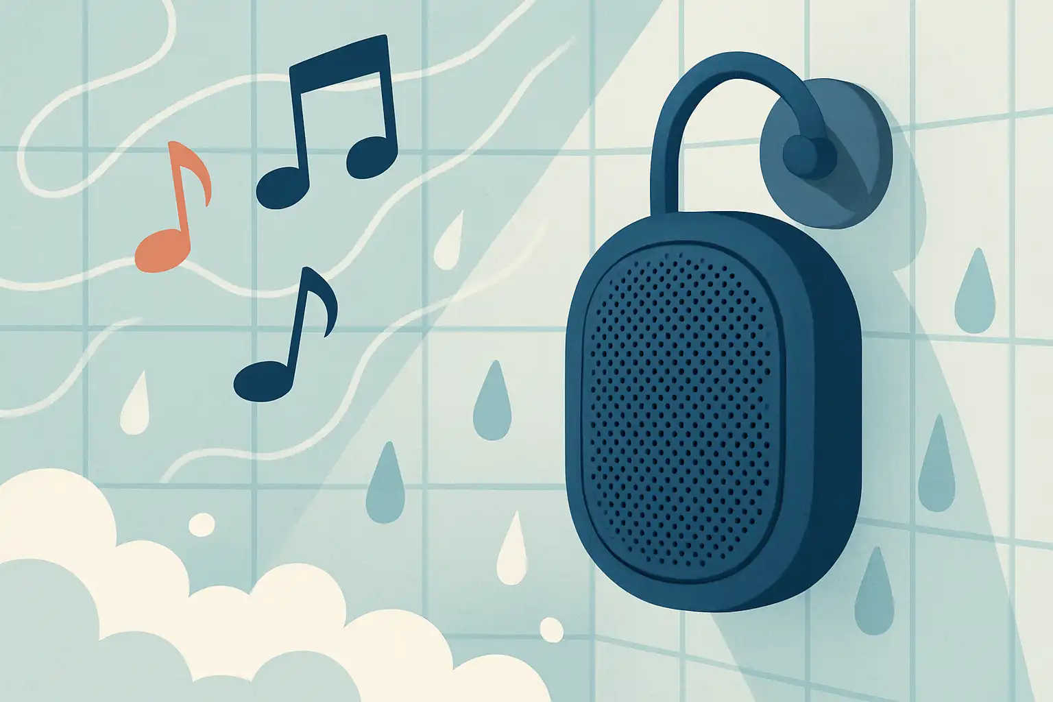 Muziek in de badkamer: zo kies je de ideale bluetoothspeaker voor onder de douche
