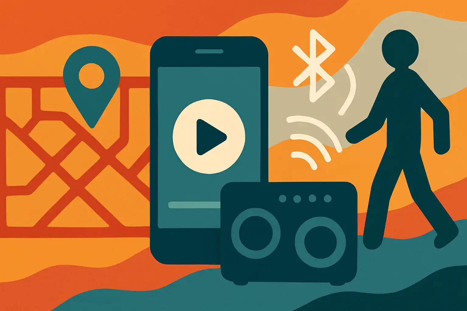 Zo bouw je een audio walk met bluetoothspeakers: maak interactieve buurt-tours en geluidsroutes