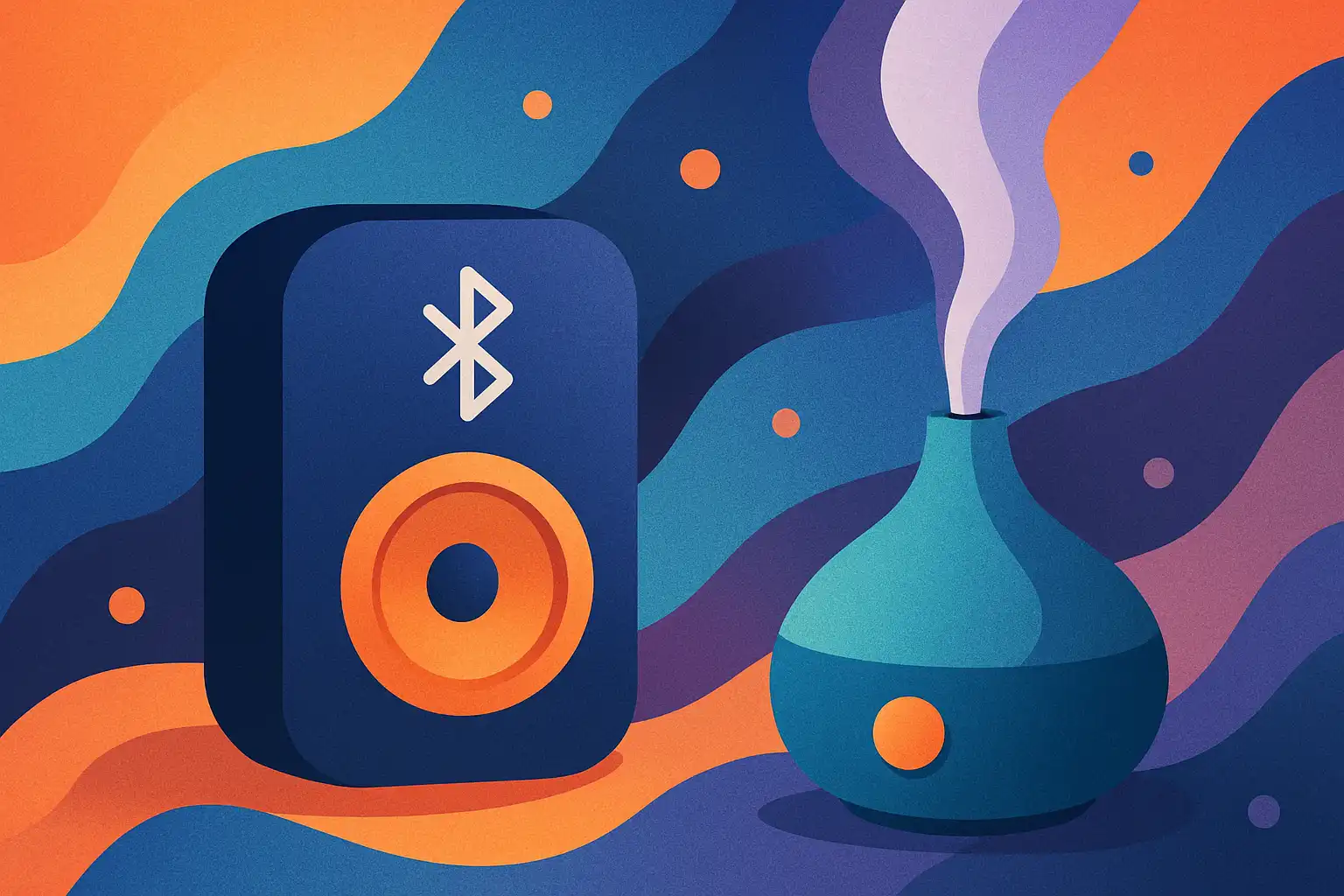 Zo combineer je bluetoothspeakers met geur voor een multisensorische luisterervaring thuis