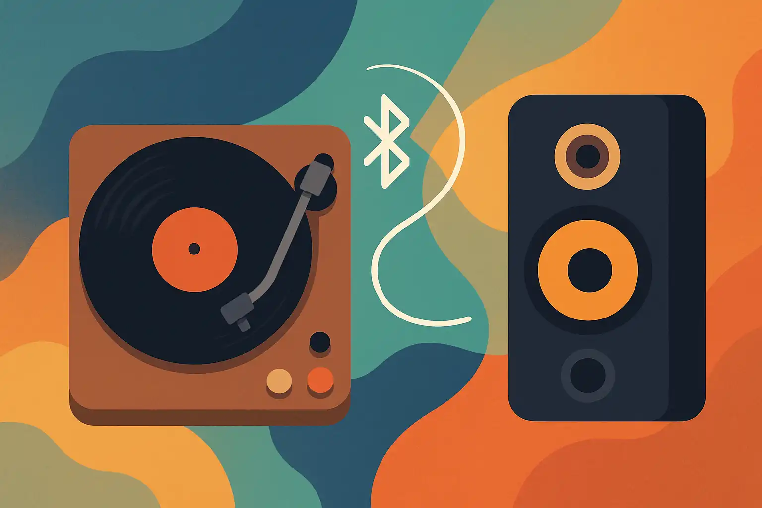 Zo combineer je je draaitafel met een bluetoothspeaker zonder kwaliteitsverlies