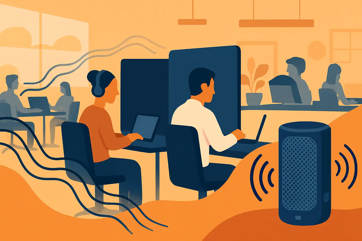 Zo creëer je geluidsprivacy in open kantoren met bluetoothspeakers