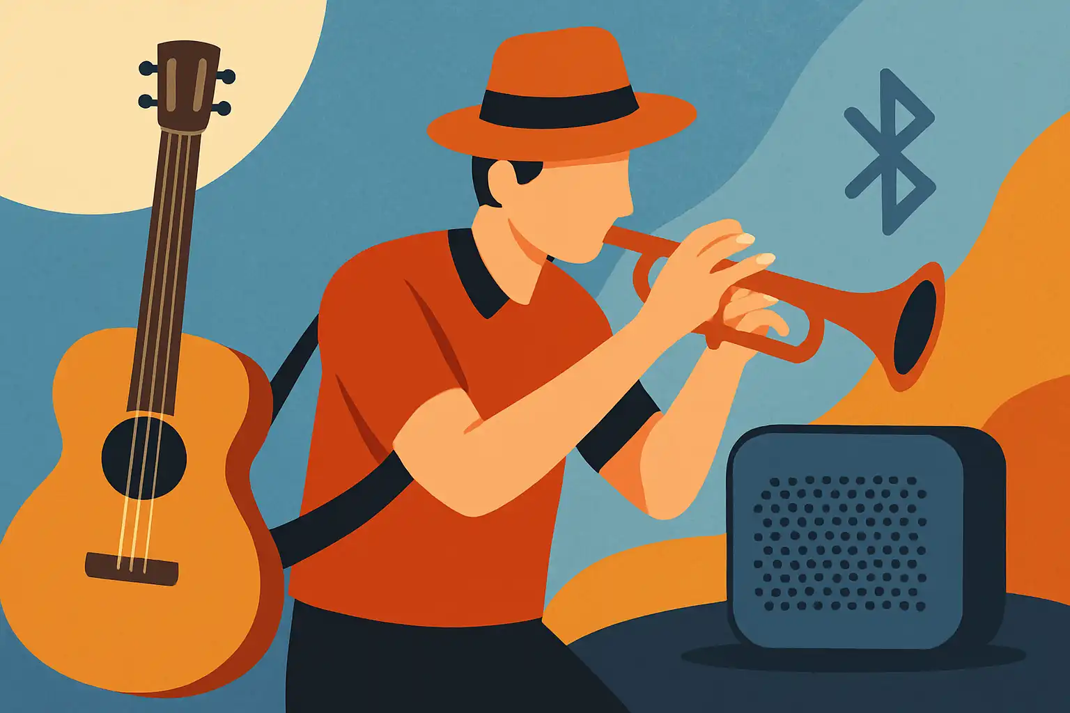 Zo mix je analoge instrumenten met een bluetoothspeaker: praktische tips voor straatmuzikanten en kleine optredens