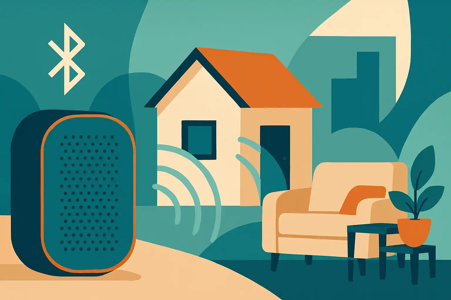 Zo richt je de perfecte bluetoothspeaker-opstelling in voor tiny houses en kleine appartementen