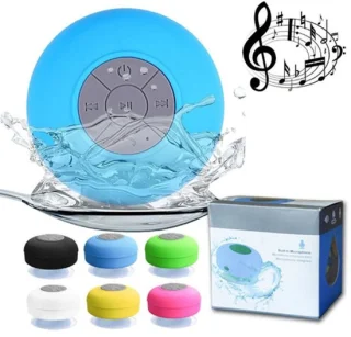 Bluetooth Waterbestendige Douche/Bad Mp3 Speaker/Radio - blauw