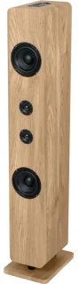Bluetooth Sound Tower - THOMSON - Hout/Zwart - 120 W, Optisch, USB, Equalizer, TWS, Afstandsbediening, Voeding. 230V