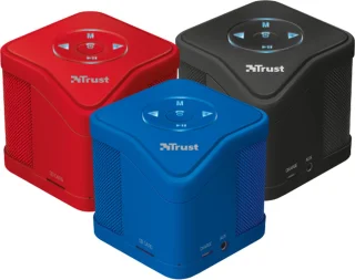 Muzo Wireless Bluetooth Speaker - red