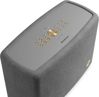 Audio Pro A15 W Draagbare Smart Multiroom Actieve Luidspreker - Audio Pro Multiroom (Linkplay) - Ruimtecorrectie - Waterbestendig IPX2 - Grijs