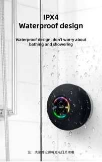 Speaker - Draadloze Speaker - Speaker Bluetooth Draadloos - Luidspreker - Muziek - Zwart