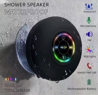 De Speaker - Draadloze Speaker - Speaker Bluetooth Draadloos - Luidspreker - Muziek - Zwart in één oogopslag