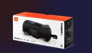 JBL Tuner 3 – Draagbare DAB/FM-radiospeaker met Bluetooth, IP67 en Auracast – Zwart