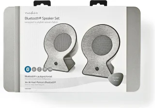Bluetooth®-Speaker | Batterij speelduur: Tot 4 Uur | Tafelmodel | 30 W | Stereo | Koppelbaar | Grijs / Zwart