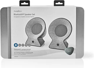 Bluetooth®-Speaker | Batterij speelduur: Tot 4 Uur | Tafelmodel | 30 W | Stereo | Koppelbaar | Grijs / Zwart