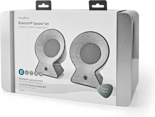 Bluetooth®-Speaker | Batterij speelduur: Tot 4 Uur | Tafelmodel | 30 W | Stereo | Koppelbaar | Grijs / Zwart