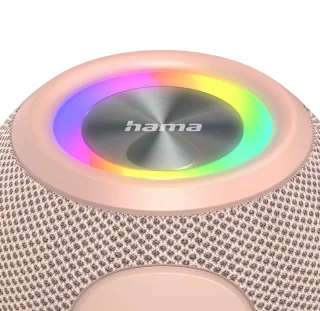 Hama Bluetooth speaker - Ball Shape - 5 Lichtmodi - 5W - Roze