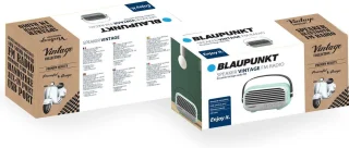 Blaupunkt Speaker Vintage FM Radio Zwart