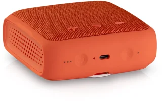 Teufel BOOMSTER GO Portable Bluetooth Speaker Waterproof to IPX7 Wireless Music USB-C - koraalrood