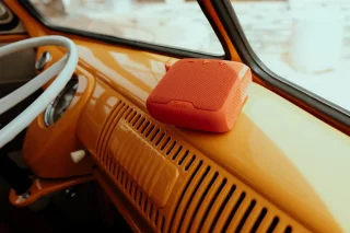 Teufel BOOMSTER GO Portable Bluetooth Speaker Waterproof to IPX7 Wireless Music USB-C - koraalrood