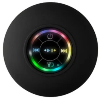 2-pack Bluetooth-doucheluidsprekers - Zwart