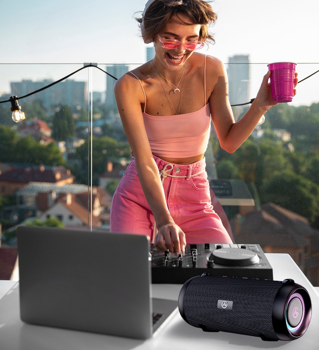 AG230 Bluetooth Speaker Zwart