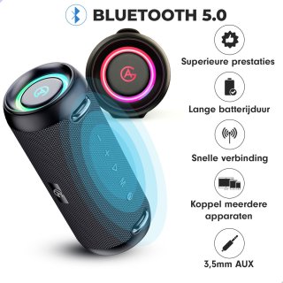 AG230 Bluetooth Speaker Zwart