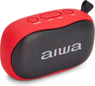 AIWA BS-110RD Bluetooth speaker rood/zwart
