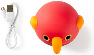 Animaticks Perry Parrot Bluetooth Speaker Rood