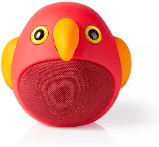 Animaticks Perry Parrot Bluetooth Speaker Rood