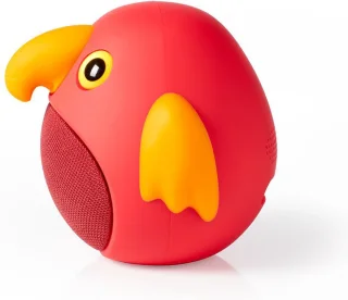 Animaticks Perry Parrot Bluetooth Speaker Rood