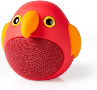 Animaticks Perry Parrot Bluetooth Speaker Rood