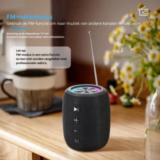 ApexArte Douche Speaker Bluetooth Waterdicht