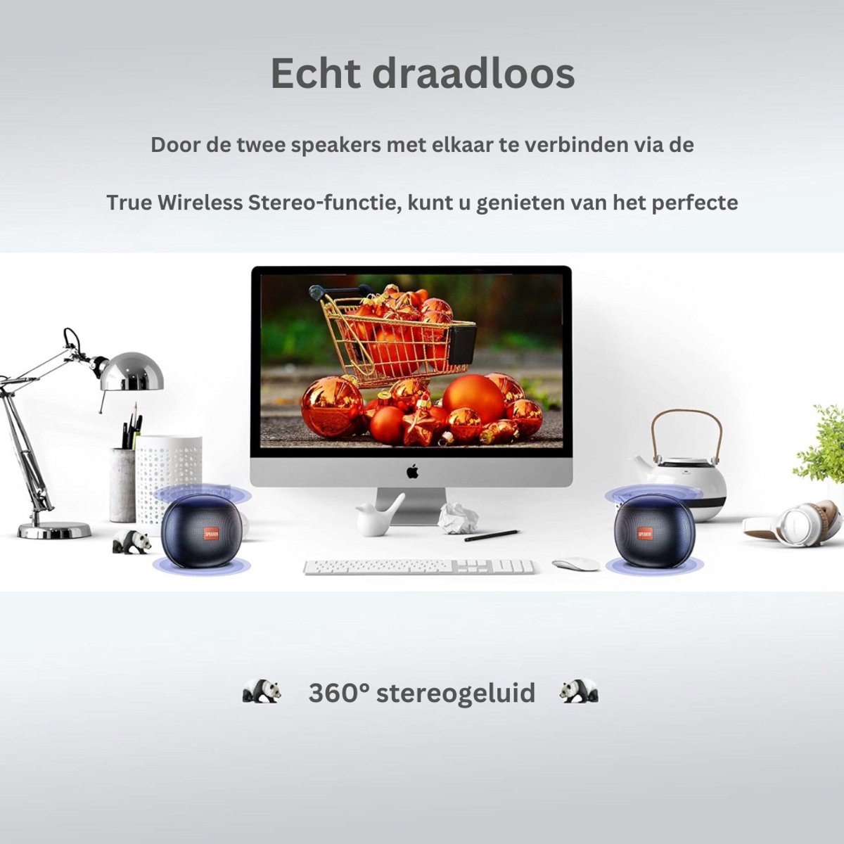 ApexArte Douche Speaker Bluetooth Waterdicht